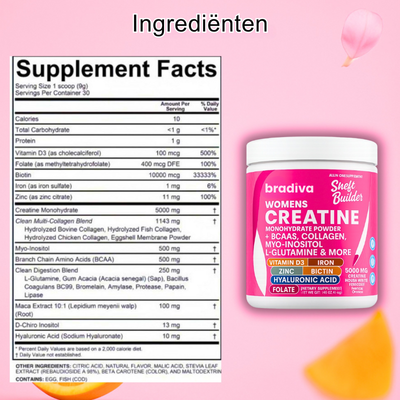 Bradiva – Creatine voor vrouwen